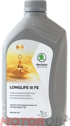 SKODA LongLife III FE 0W-30 фото 1 SKODA LongLife III FE 0W-30 preview 1