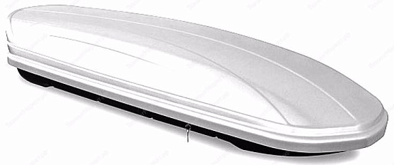 Автомобильный бокс MENABO Mania DUO 580 (225х89х37) 580 L (Белый глянец) preview 1