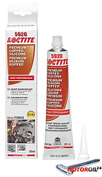 Герметик силиконовый высокотемпературный медный LOCTITE SI 5920