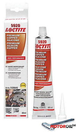 Герметик силиконовый высокотемпературный медный LOCTITE SI 5920 preview 1