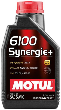 MOTUL 6100 Synergie+ 5W-40 preview 1