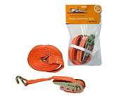 Ремень крепления груза с храповиком AIRLINE 6 м, 600 кг