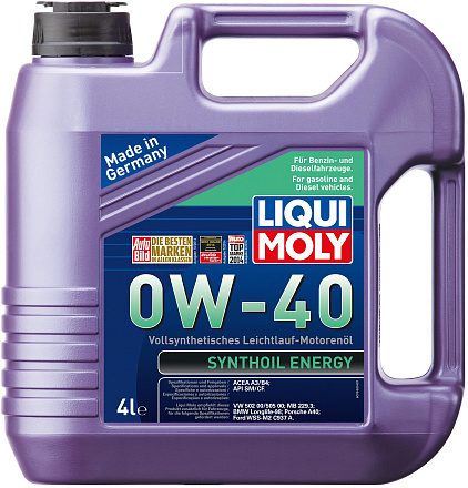 LIQUI MOLY Synthoil Energy 0W-40 preview 1