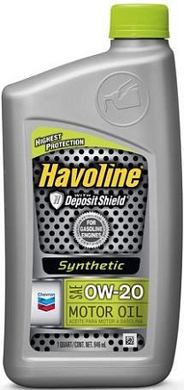 CHEVRON Havoline Synthetic Blend 0W-20 preview 1