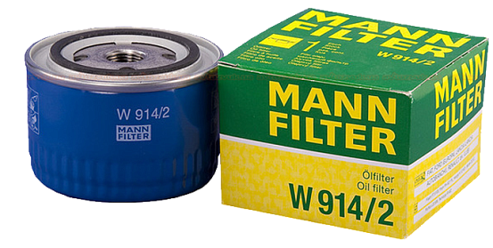 Фильтр масляный MANN W914/2 preview 2
