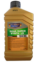 Трансмиссионное масло AVENO Gear Super Synth. LS 75W-90