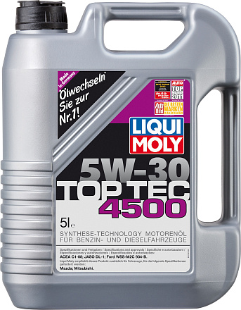 LIQUI MOLY Top Tec 4500 5W-30 preview 1