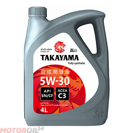 TAKAYAMA 5W-30 API SN/СF С3 preview 1