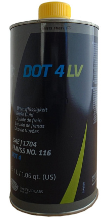 Тормозная жидкость PENTOSIN DOT 4 LV preview 1