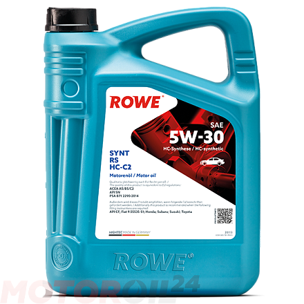 ROWE Hightec Synt RS HC-C2 5W-30 фото 1 ROWE Hightec Synt RS HC-C2 5W-30 preview 1