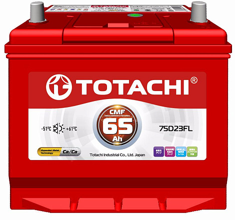 Аккумулятор TOTACHI KOR CMF 65 FL 75D23 FL preview 1