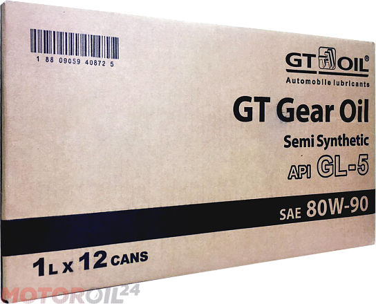 Трансмиссионное масло GT-OIL GT Gear Oil 80W-90 GL-5 preview 1