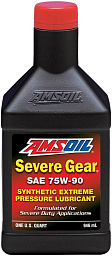 Трансмиссионное масло AMSOIL Severe Gear Synthetic Extreme Pressure (EP) Lubricant 75W-90
