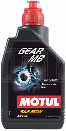 Трансмиссионное масло MOTUL Gear MB 80W preview 1