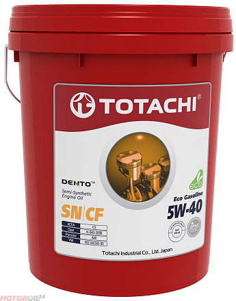 TOTACHI Dento Eco Gasoline 5W-40 preview 1
