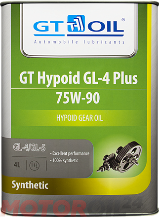 Трансмиссионное масло GT-OIL GT Hypoid GL-4 Plus 75W-90 preview 1