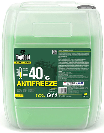 Антифриз готовый зеленый TOPCOOL Antifreeze S Cool -40 G11 preview 1