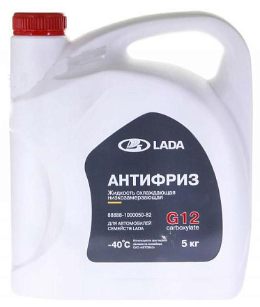 Антифриз готовый красный LADA G12 preview 1