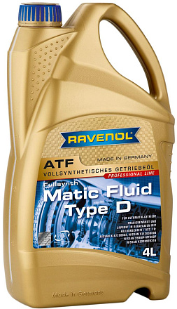 Трансмиссионное масло RAVENOL ATF Matic Fluid Type D preview 1