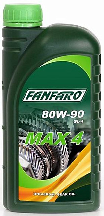 Трансмиссионное масло FANFARO MAX 4 SAE 80W-90 фото 1 Трансмиссионное масло FANFARO MAX 4 SAE 80W-90 preview 1