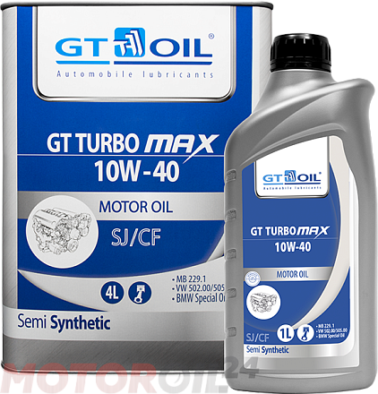 GT-OIL GT Turbo Max 10W-40 preview 1