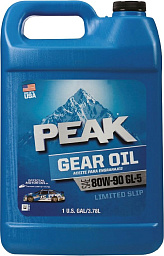 Трансмиссионное масло PEAK Gear Oil 80W-90