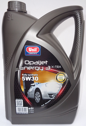 UNIL Opaljet Energy 3 SAE 5W-30 preview 1