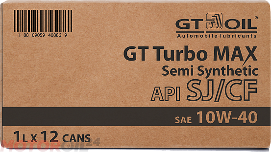 GT-OIL GT Turbo Max 10W-40 preview 1