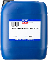 Компрессорное масло LIQUI MOLY LM 497 Kompressorenoil 20W-20
