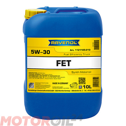 RAVENOL FET 5W-30 фото 1 RAVENOL FET 5W-30 preview 1