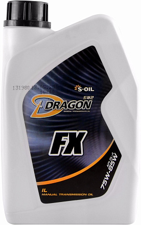 Трансмиссионное масло S-OIL Dragon FX 75W-85 фото 1 Трансмиссионное масло S-OIL Dragon FX 75W-85 preview 1