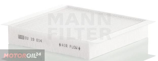 Салонный фильтр MANN CU19014 preview 1