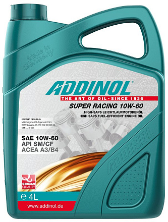 ADDINOL Super Racing 10W-60 фото 1 ADDINOL Super Racing 10W-60 preview 1