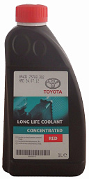 Антифриз концентрат красный TOYOTA Long Life Coolant Concentrated