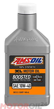 AMSOIL XL Extended Life Synthetic Motor Oil 10W-40 preview 1