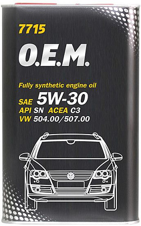 MANNOL 7715 O.E.M. for VW Audi Skoda 5W-30 preview 1