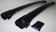 Багажник на рейлинги FICOPRO R-54 B (черный)