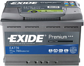 Аккумулятор EXIDE EA770