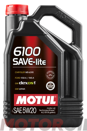 MOTUL 6100 Save-Lite 5W-20 preview 1