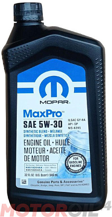 MOPAR MaxPro 5W-30 preview 1