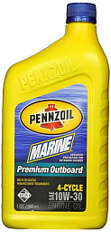 PENNZOIL Marine Premium Outboard 4-Cycle 10W-30