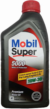 MOBIL Super 5000 10W-30 фото 1 MOBIL Super 5000 10W-30 preview 1