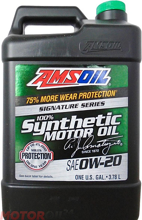 AMSOIL Signature Series Synthetic Motor Oil 0W-20 фото 1 AMSOIL Signature Series Synthetic Motor Oil 0W-20 preview 1