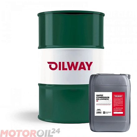 Компрессорное масло OILWAY Sintez Compressor Full Synthetic 100 фото 1 Компрессорное масло OILWAY Sintez Compressor Full Synthetic 100 preview 1