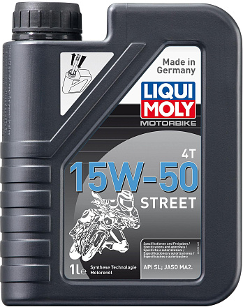 LIQUI MOLY Motorbike 4T Street 15W-50 preview 1