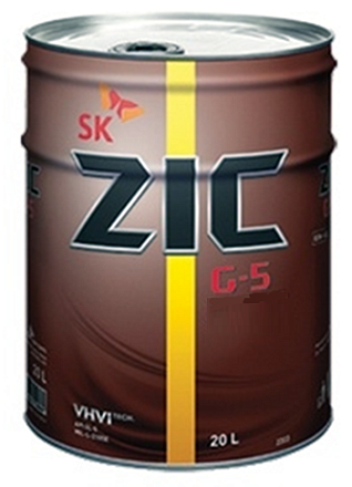 Трансмиссионное масло ZIC G-5 85W-140 preview 1