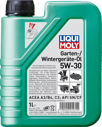 LIQUI MOLY Garten-Wintergerate-Oil 5W-30 фото 1 LIQUI MOLY Garten-Wintergerate-Oil 5W-30 preview 1