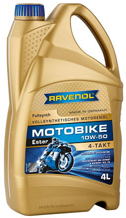 RAVENOL Motobike 4-T Ester 10W-50 фото 1 RAVENOL Motobike 4-T Ester 10W-50 preview 1