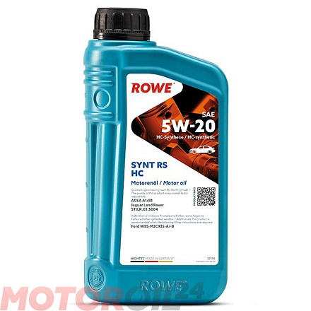 ROWE Hightec Synt RS HC 5W-20 фото 1 ROWE Hightec Synt RS HC 5W-20 preview 1