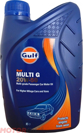 GULF Multi G 20W-50 фото 1 GULF Multi G 20W-50 preview 1